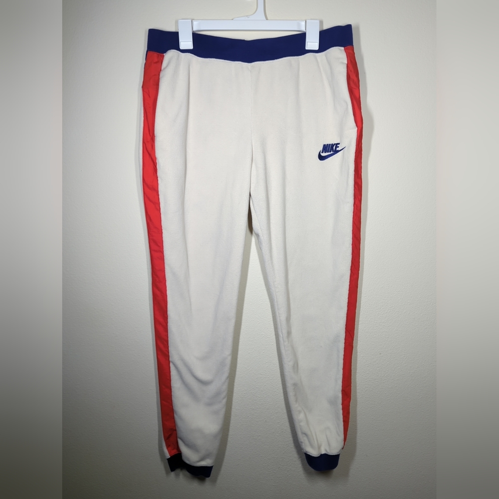 Nike Sportswear Size XL Polar Fleece Pants Women's Retro Color Block CJ4934-271
